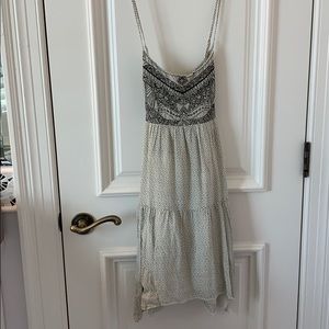 Fun Sun Dress Black and White